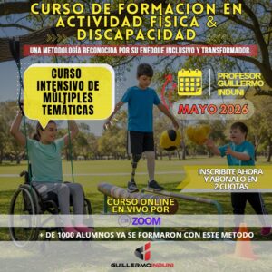 CURSO DE ACTIVIDAD FISICA Y DISCAPACIDAD