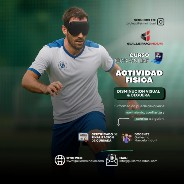 Curso De Actividad Física y Discapacidad Visual