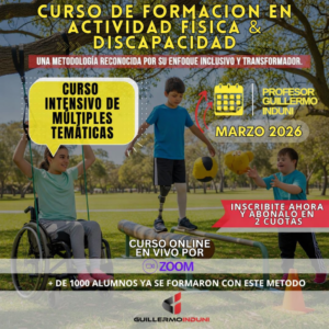 "Curso en Actividad Fisica y Discapacidad" Multiples Tematicas