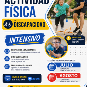"Curso en Actividad Fisica y Discapacidad"